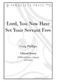Lord, You Now Have Set Your Servant Free SATB choral sheet music cover